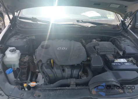 2012 Hyundai Sonata Gls z USA, uszkodzony, nr VIN 5NPEB4AC5CH351476